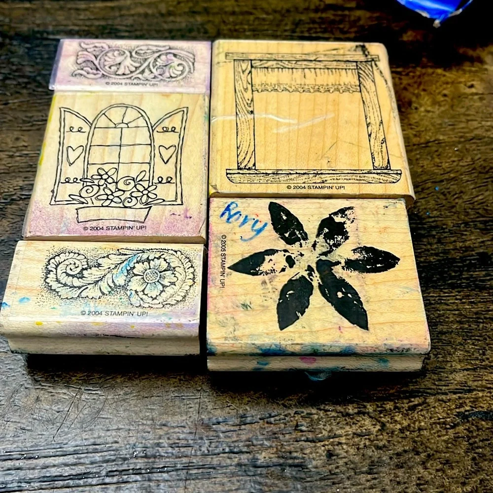 Set of 5 - Stampin’ Up Stamps
